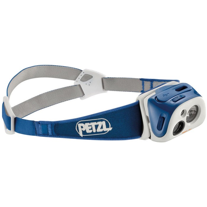 Petzl Tikka R+ Blue Head Torch