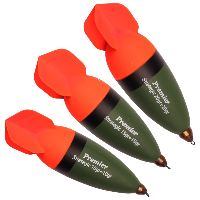 Premier Floats Loaded Flighted Oval Pike Floats Sizes