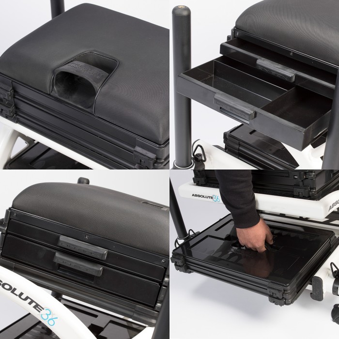 Preston Absolute 36 White Edition Seatbox Close Ups 3
