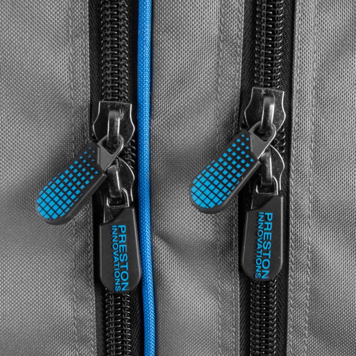 Preston Competition 4 Rod Fishing Holdall Zips