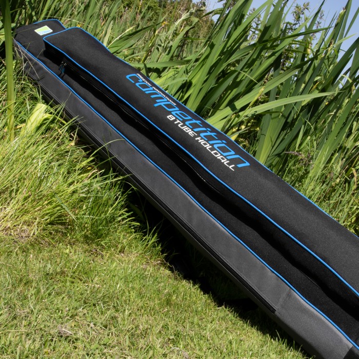 Preston Competition Fishing Holdall 8 Tube In Use