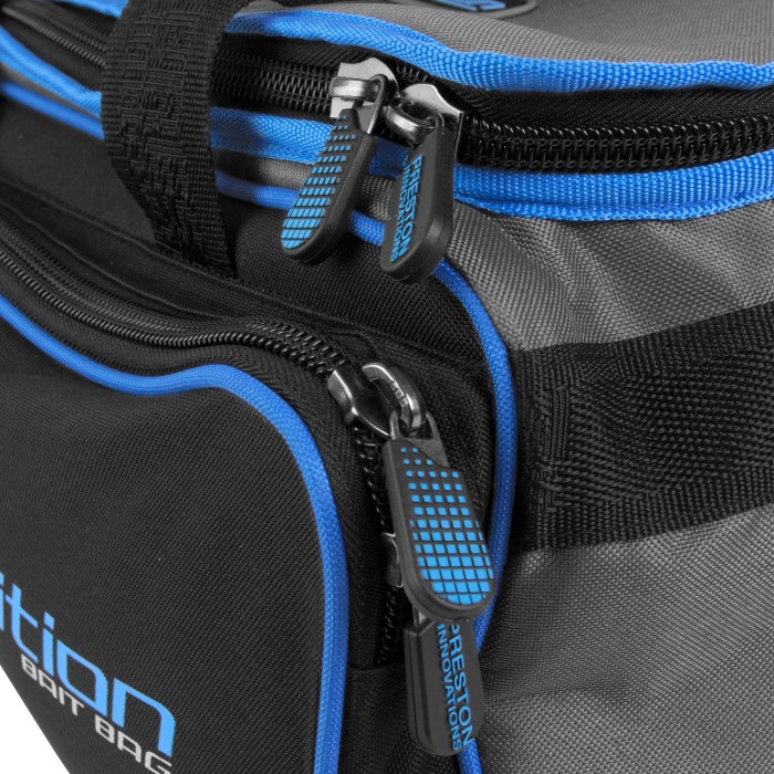 Preston Competition Fishing Bait Bag Zips