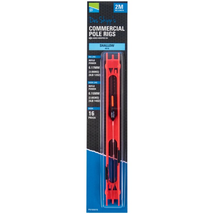 Preston DS Commercial Pole Rig Shallow