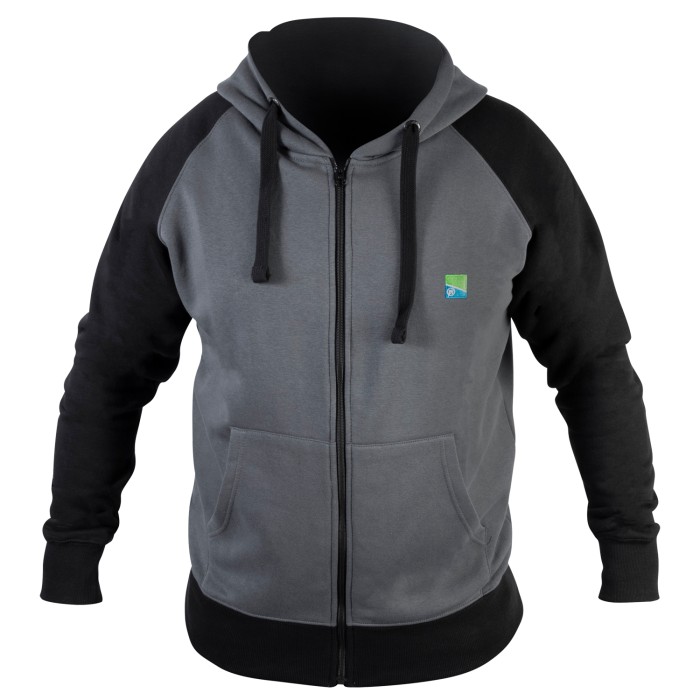 Preston Grey Zip Hoodie