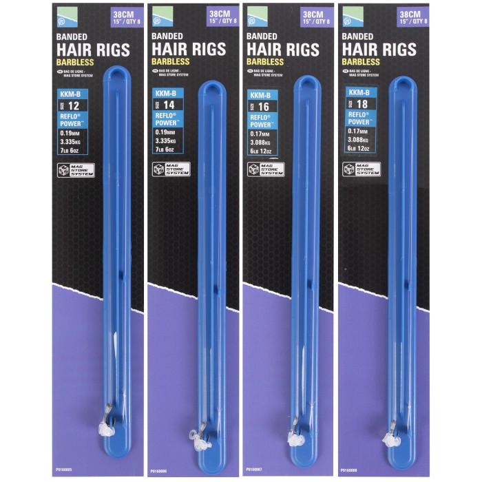 Preston MSS 15" Banded Hair Rig