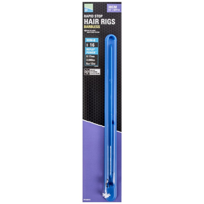 Preston MSS 15" Rapid Stop Hair Rig 16 KKM-B