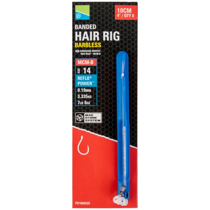 Preston MCM-B Banded Hair Rigs