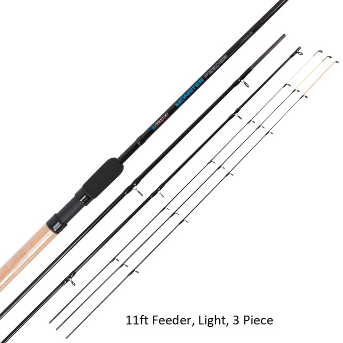 Preston Monster Feeder Rod 11ft Feeder Light 3 Piece