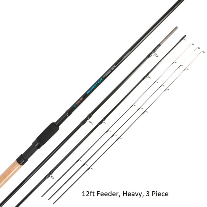 Preston Monster Feeder Rod 12ft Feeder Heavy 3 Piece