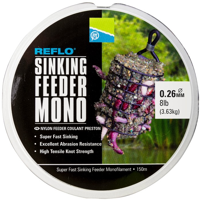 Preston Reflo Sinking Feeder Mono 0.26mm