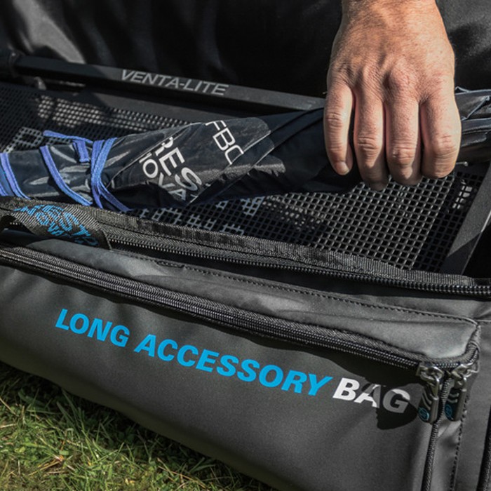 Preston World Champion Long Accessory Bag In Use