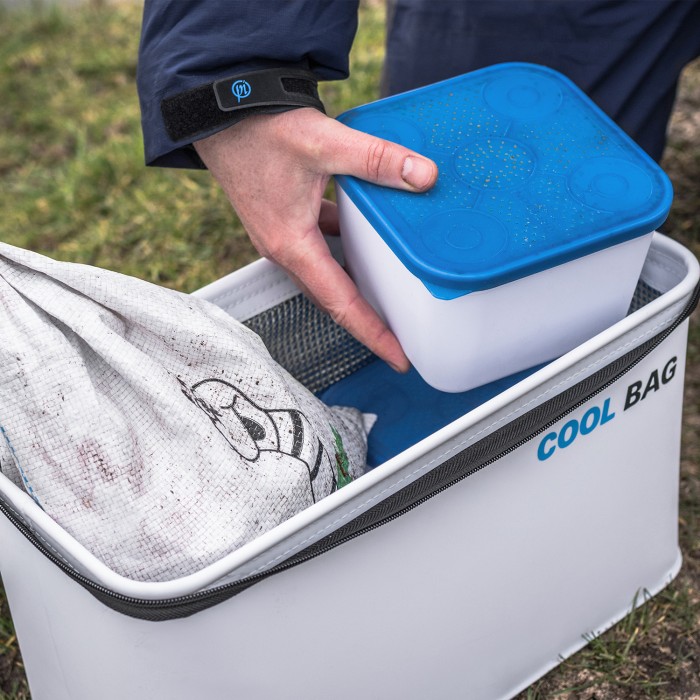 Preston World Champion Team Feeder Cool Bag In Use 1