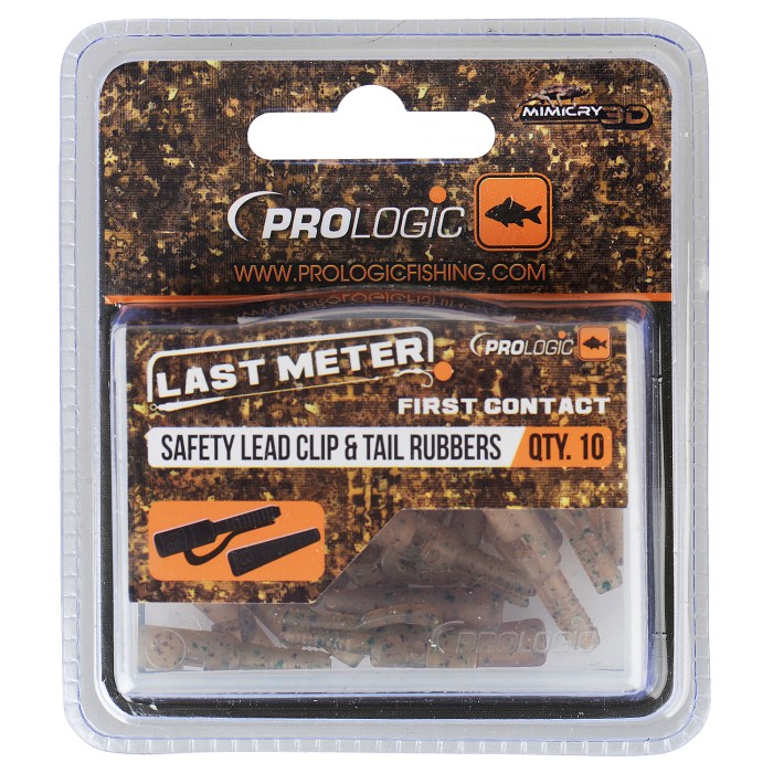 Prologic Last Meter Mimicry Safetly Leadclip & Tailrubber Packet