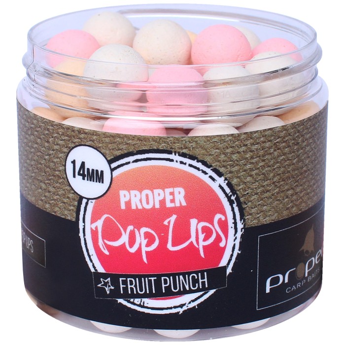 Proper Carp Baits Fruit Punch Pop Ups 14mm