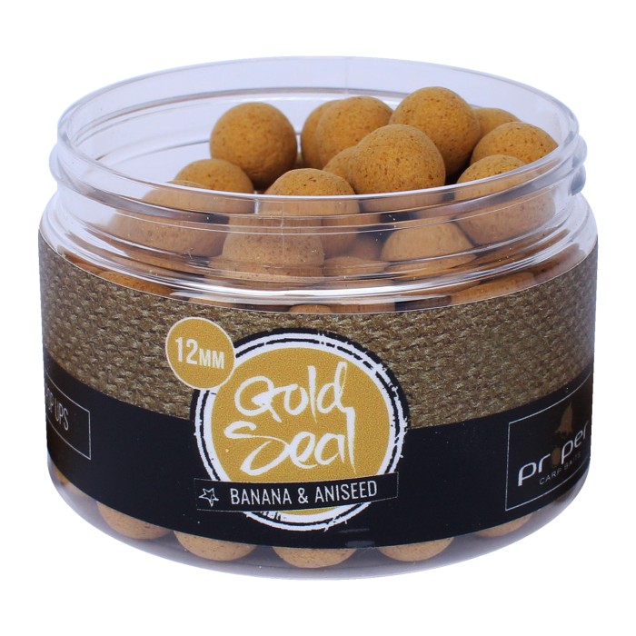 Proper Carp Baits Gold Seal Pop Ups 12mm
