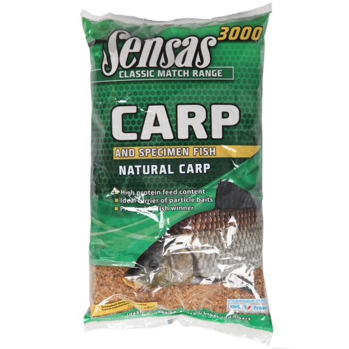 Sensas 3000 Natural Carp Groundbait