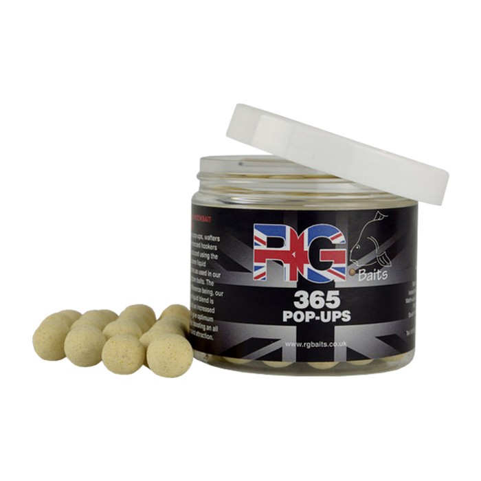 RG Baits 365 White Pop Ups
