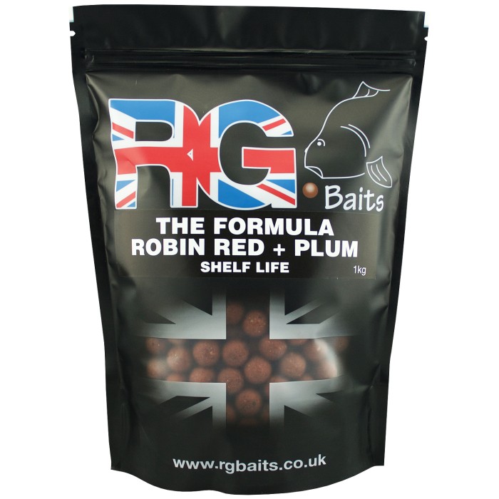 The Formula Red + N-I Plum Shelf Life Boilies