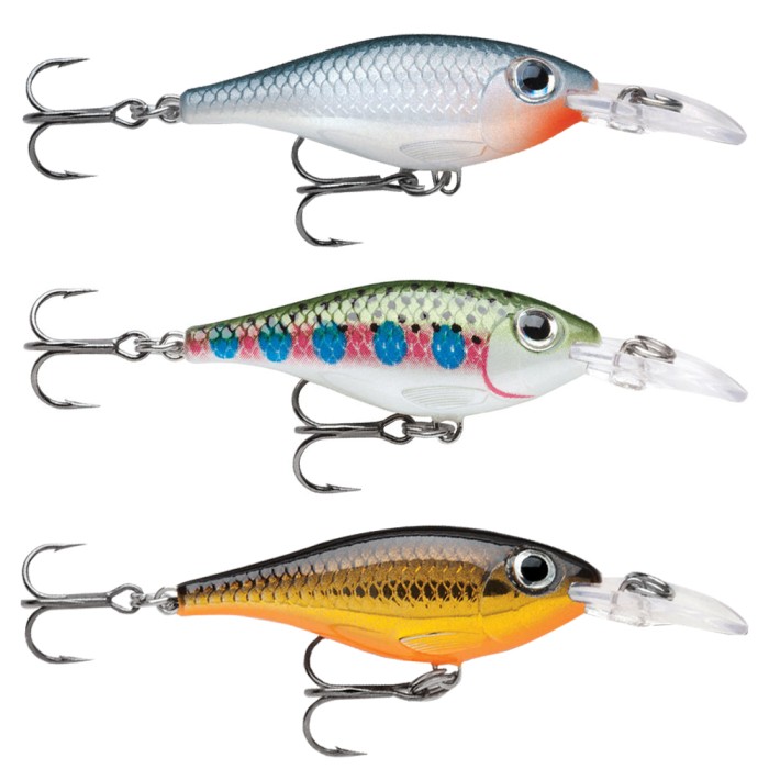 Rapala Ultra Light Shad Lures 4cm