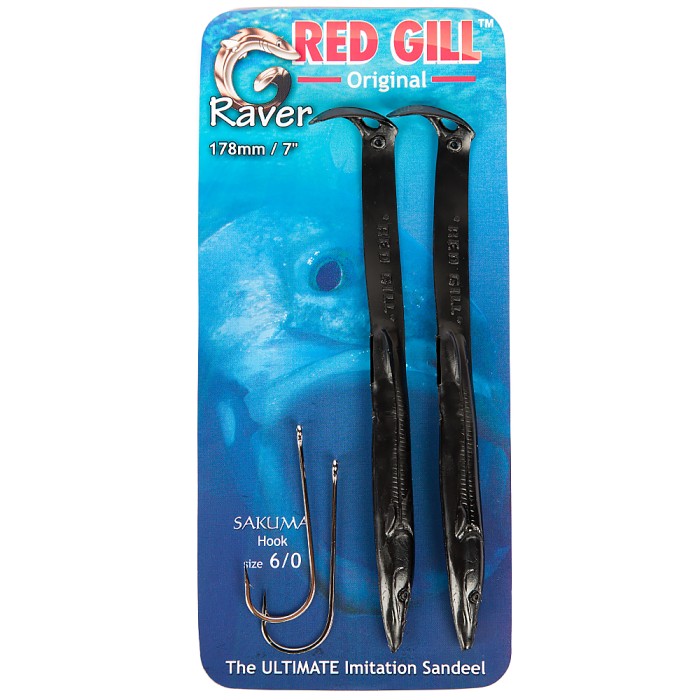 Red Gill Raver Lures Black