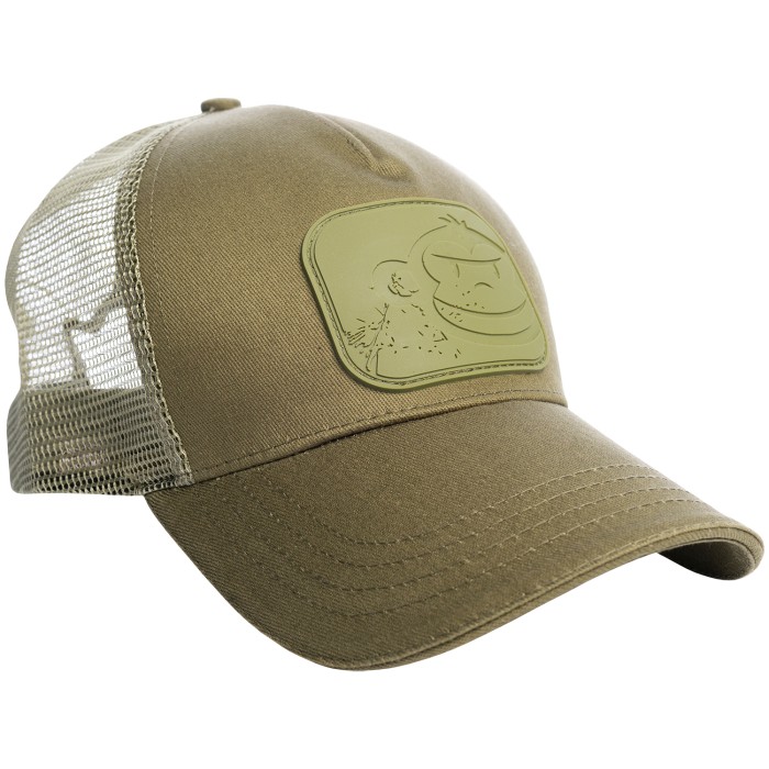 RidgeMonkey APEarel Dropback Trucker Fishing Cap Side View