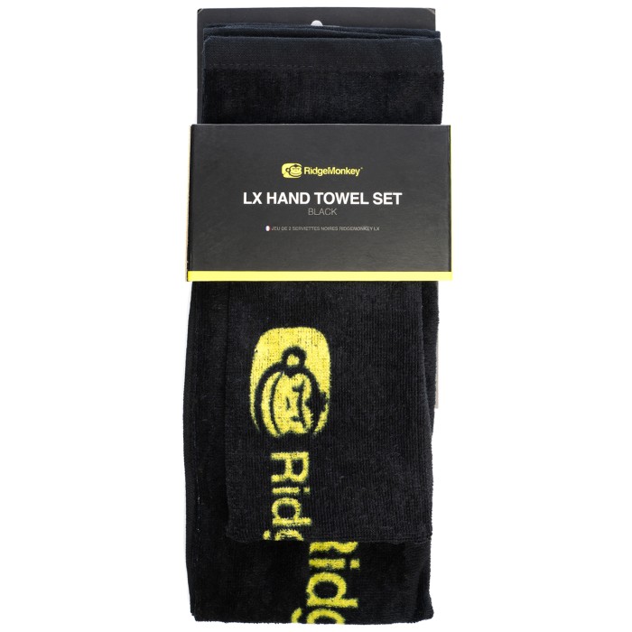 RidgeMonkey LX Hand Towel Set Packaged
