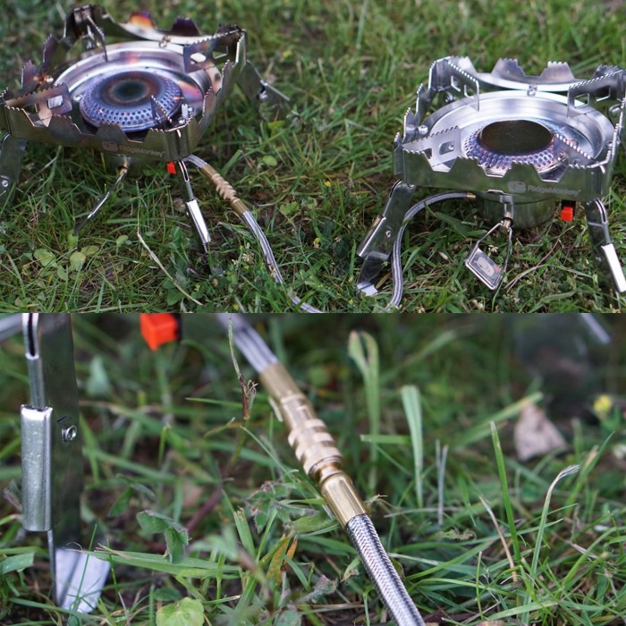 Two Stove Heads From RidgeMonkey Quad Connect