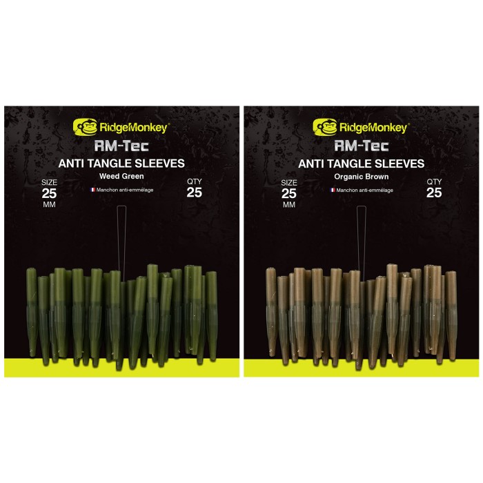 RidgeMonkey RM-Tec Anti Tangle Sleeves Short