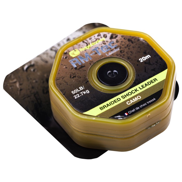 RidgeMonkey RM-Tec Braided Shock Leader Top Down