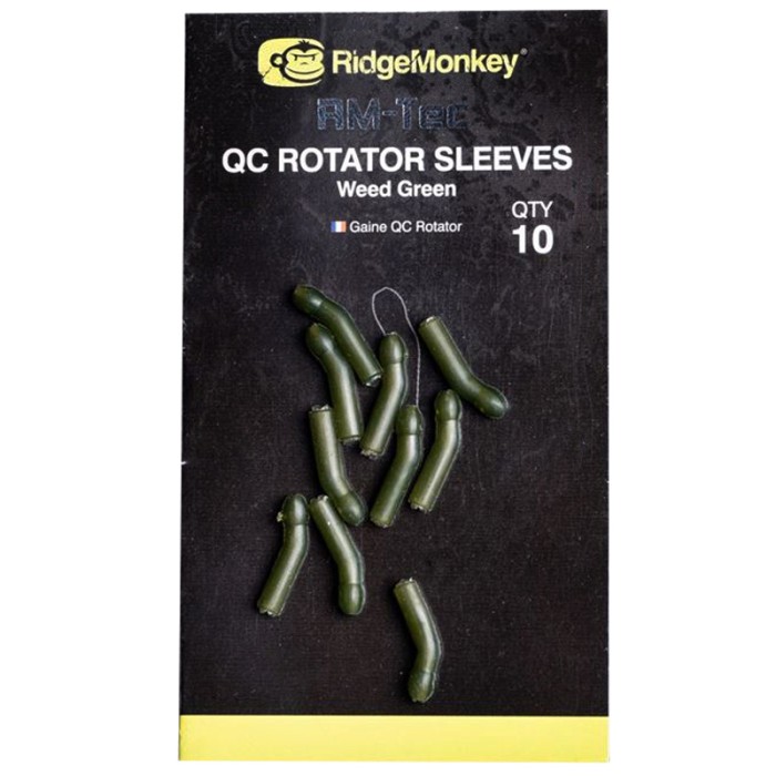 RidgeMonkey RM-Tec QC Rotator Sleeves Green