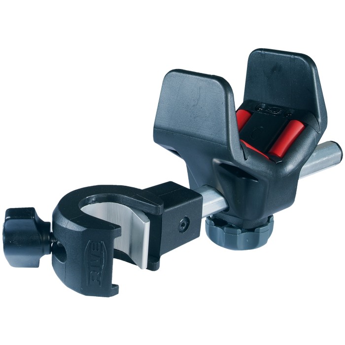 Rive D36 Black Swinging Pole Hooks with Rollers