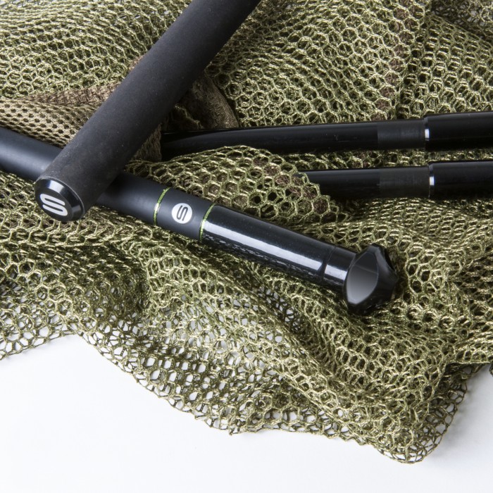 Saber Carbon 42" Landing Net & Staff Mesh Close Up