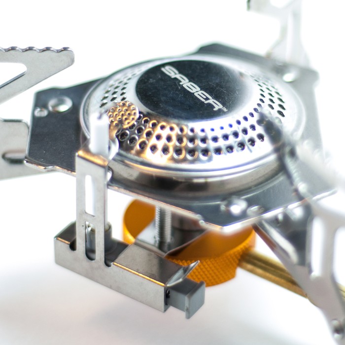 Saber Turbo Stove Close Up Top