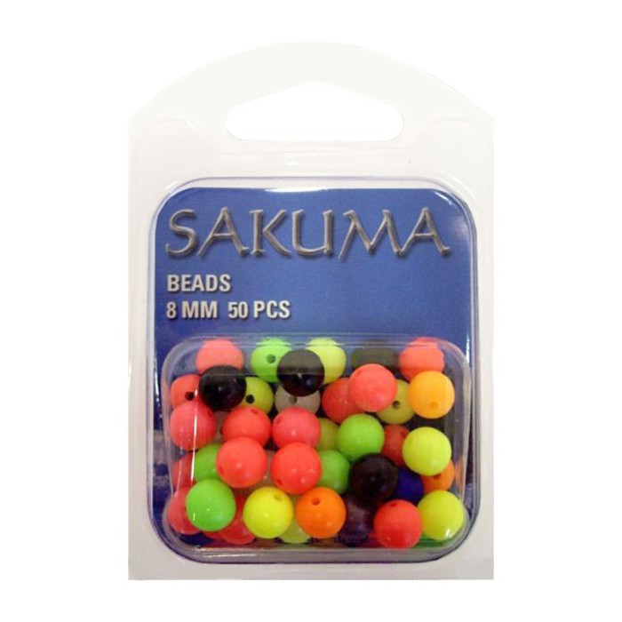 Sakuma Plastic Fishing Beads Assorted