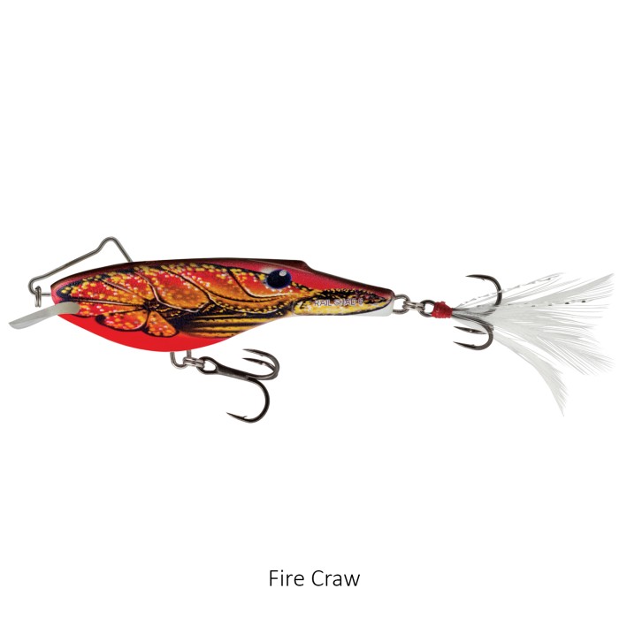 Salmo Rail Shad 6cm Sinking Lure Fire Craw