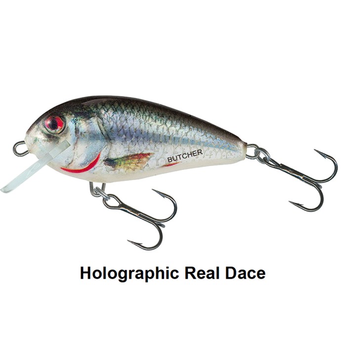 Salmo Butcher Floating Lure 5cm Holographic Real Dace