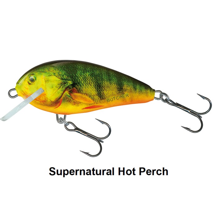 Salmo Butcher Floating Lure 5cm Supernatural Hot Perch
