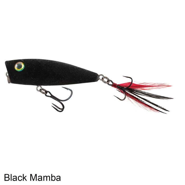 Salmo Fury Pop Floating Lure Black Mamba