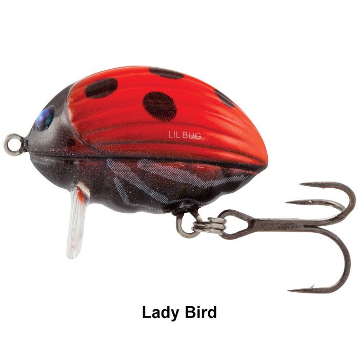 Salmo Lil'Bug 2cm Floating Lure Lady Bird