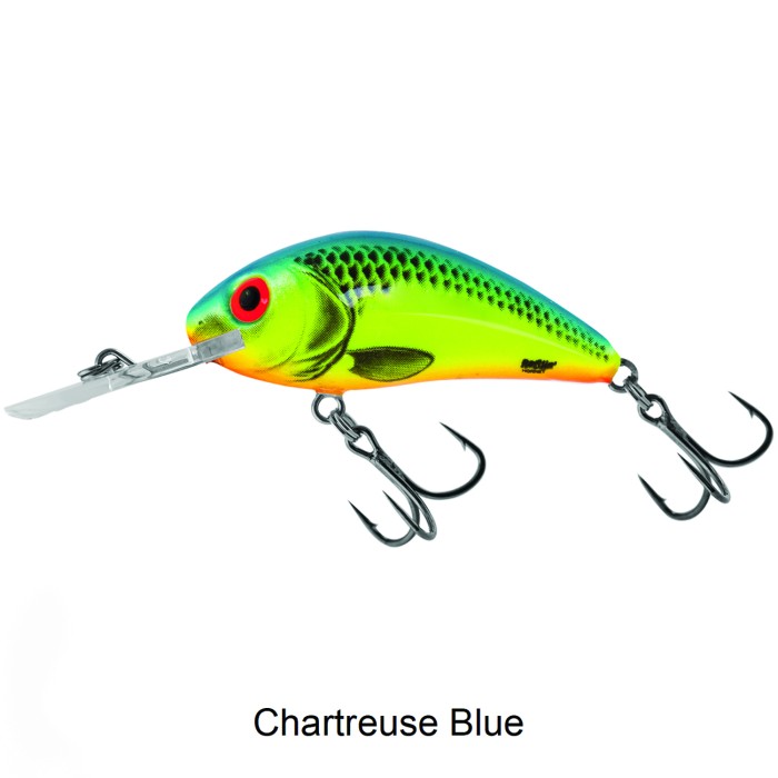 Salmo Rattlin Hornet 3.5cm Floating Lure Chartreuse Blue