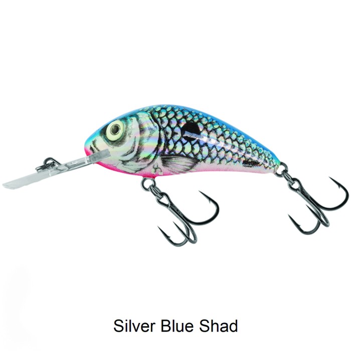 Salmo Rattlin Hornet 3.5cm Floating Lure Silver Blue Shad