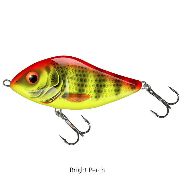 Salmo Slider 10cm Floating Lure Colour Addittion Bright Perch
