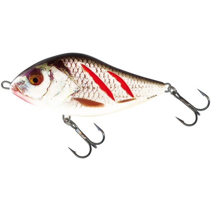 Salmo Slider 16cm Sinking Lure Wounded Real Grey Shiner