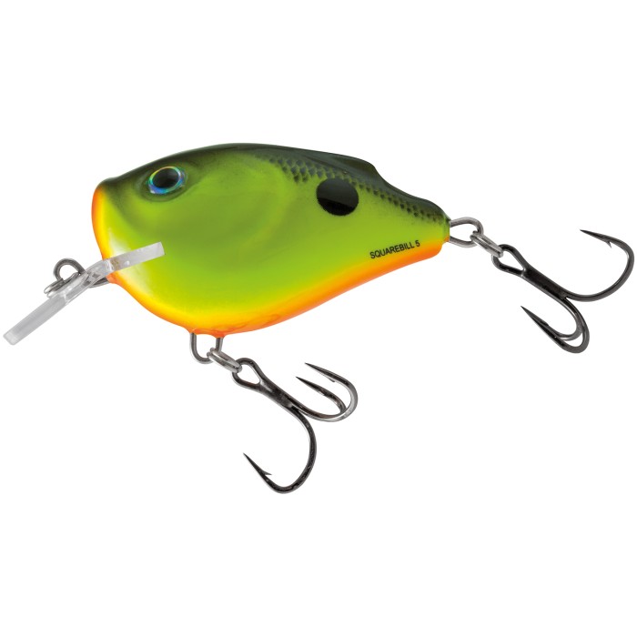 Salmo Square Bill Floating Lure Chartreuse Shad