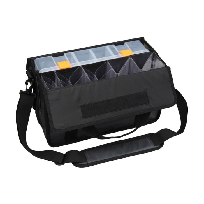 Savage Gear Lurebox And Hang Bag Open