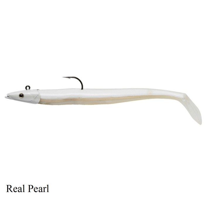 thumbnail image 2 of Savage Gear Sandeel Fishing Lure - 7 Inch 2-1/3 Ounce Realistic Sand Eel Imitation For Saltwater 2 of 13