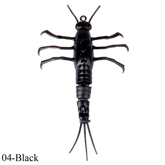 Savage Gear 3D TPE Mayfly Nymph Black
