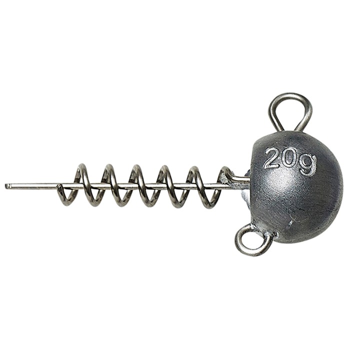Savage Gear Ball Corkscrew Head 20g