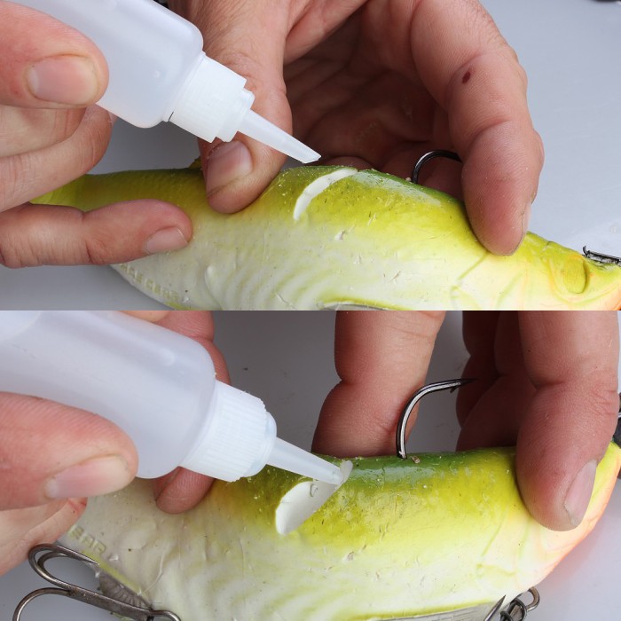 Savage Gear Fix-it Soft Lure Resin 20ml In Use 1