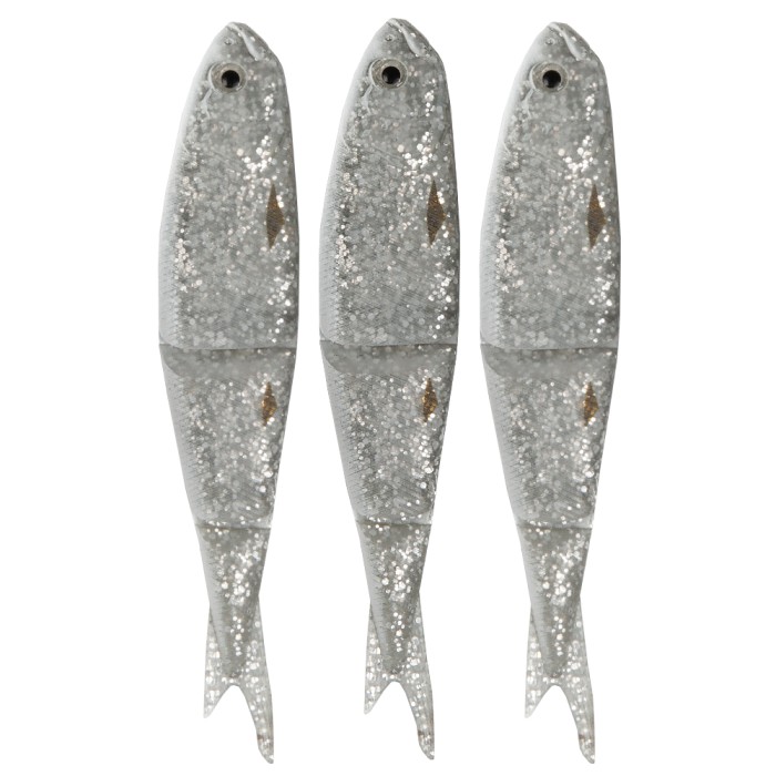 Savage Gear LB Soft 4Play Herring Lure Pearl Silver